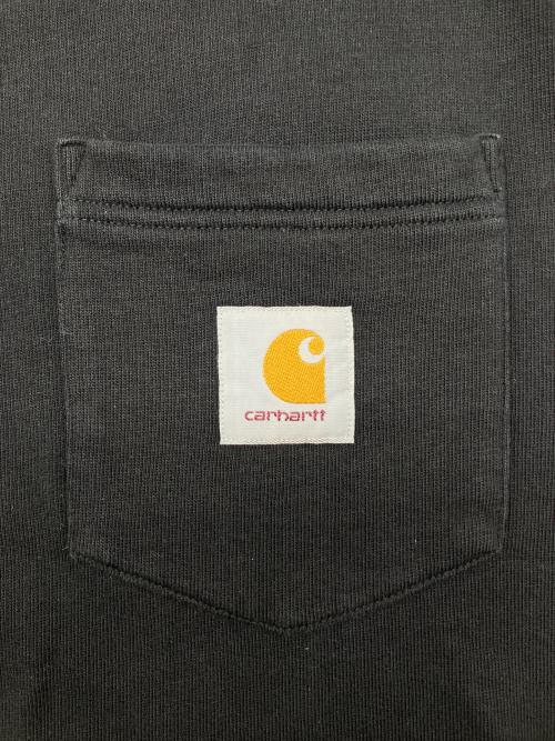 CarHartt（カーハート）CarHartt (カーハート) スウェット　ヴィンテージアメカジ ブラック サイズ:Lの古着・服飾アイテム