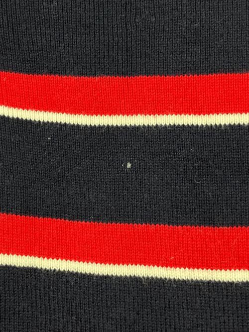 POLO RALPH LAUREN（ポロ・ラルフローレン）POLO RALPH LAUREN (ポロ・ラルフローレン) ニット ネイビー×レッド サイズ:XLの古着・服飾アイテム