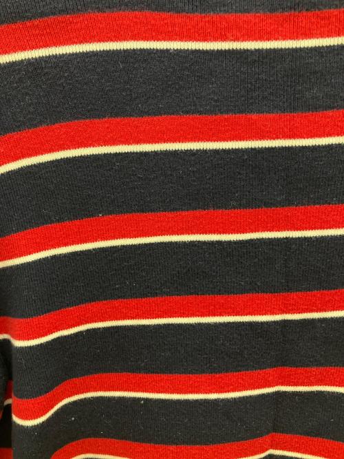 POLO RALPH LAUREN（ポロ・ラルフローレン）POLO RALPH LAUREN (ポロ・ラルフローレン) ニット ネイビー×レッド サイズ:XLの古着・服飾アイテム