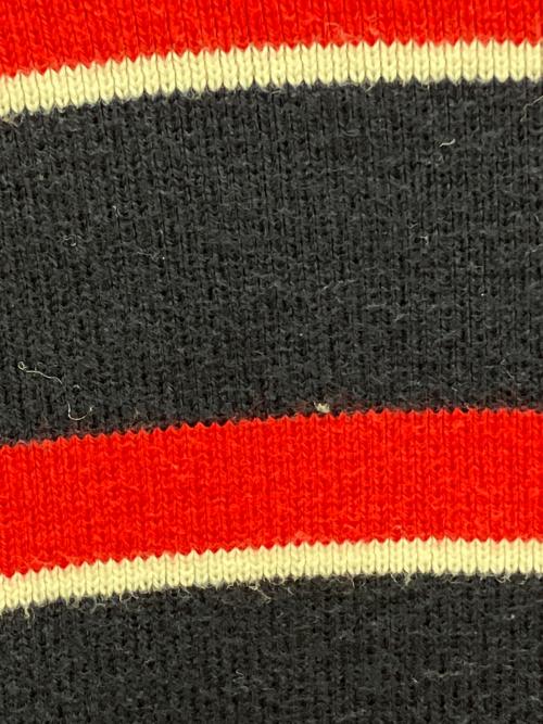 POLO RALPH LAUREN（ポロ・ラルフローレン）POLO RALPH LAUREN (ポロ・ラルフローレン) ニット ネイビー×レッド サイズ:XLの古着・服飾アイテム