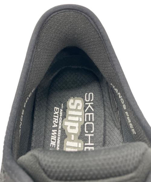 SKECHERS（スケッチャーズ）SKECHERS ローカットスニーカー　Slip-ins GO WALK FLEX 100% WATERPROOF(スリップインズ ゴー ウォーク フレックス 100% ウォータープルーフ) ブラック サイズ:26.5cmの古着・服飾アイテム