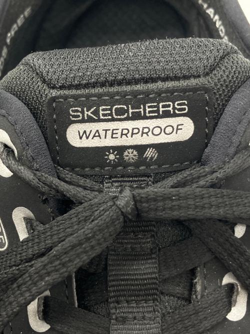 SKECHERS（スケッチャーズ）SKECHERS ローカットスニーカー　Slip-ins GO WALK FLEX 100% WATERPROOF(スリップインズ ゴー ウォーク フレックス 100% ウォータープルーフ) ブラック サイズ:26.5cmの古着・服飾アイテム