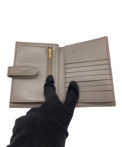 CELINE（セリーヌ）CELINE (セリーヌ) 	ミディアムストラップウォレット グレーの古着・服飾アイテム
