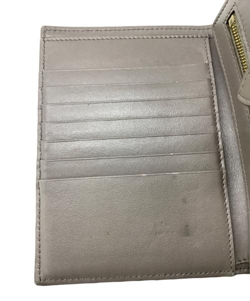 CELINE（セリーヌ）CELINE (セリーヌ) 	ミディアムストラップウォレット グレーの古着・服飾アイテム