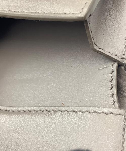 CELINE（セリーヌ）CELINE (セリーヌ) 	ミディアムストラップウォレット グレーの古着・服飾アイテム