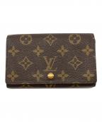 LOUIS VUITTONルイ ヴィトン）の古着「モノグラム　ポルトモネ・ビエ・トレゾール」