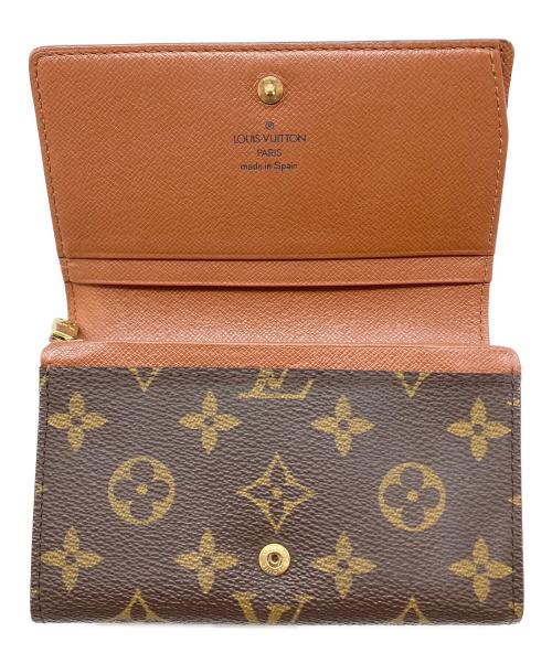 LOUIS VUITTON（ルイ ヴィトン）LOUIS VUITTON (ルイ ヴィトン) モノグラム　ポルトモネ・ビエ・トレゾールの古着・服飾アイテム