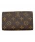 LOUIS VUITTON (ルイ ヴィトン) モノグラム　ポルトモネ・ビエ・トレゾール：12000円