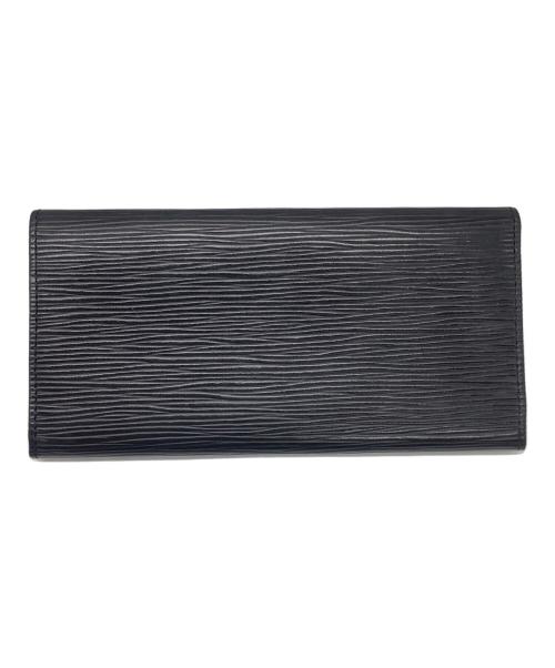 LOUIS VUITTON（ルイ ヴィトン）LOUIS VUITTON (ルイ ヴィトン) エピ 　ポルトエン3 カルトクレディ ブラックの古着・服飾アイテム
