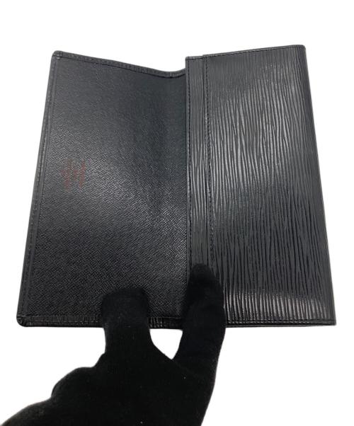 LOUIS VUITTON（ルイ ヴィトン）LOUIS VUITTON (ルイ ヴィトン) エピ 　ポルトエン3 カルトクレディ ブラックの古着・服飾アイテム