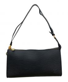LOUIS VUITTON（ルイ ヴィトン）の古着「	エピ 　ポシェット・アクセソワール」｜ブラック