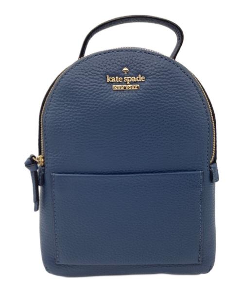 Kate Spade（ケイトスペード）Kate Spade (ケイトスペード) ミニリュック ブルーの古着・服飾アイテム