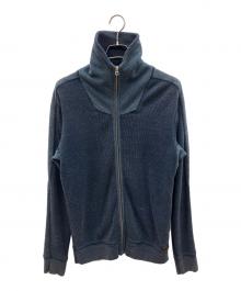 DIESEL（ディーゼル）の古着「ニットジャケット」｜ネイビー