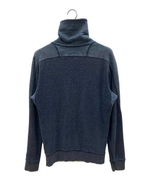 DIESEL（ディーゼル）DIESEL (ディーゼル) ニットジャケット ネイビー サイズ:Lの古着・服飾アイテム
