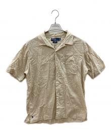 POLO RALPH LAUREN（ポロ・ラルフローレン）の古着「90s半袖シャツ　CALDWELL」｜ベージュ
