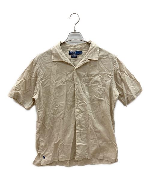 POLO RALPH LAUREN（ポロ・ラルフローレン）POLO RALPH LAUREN (ポロ・ラルフローレン) 90s半袖シャツ　CALDWELL ベージュ サイズ:Lの古着・服飾アイテム
