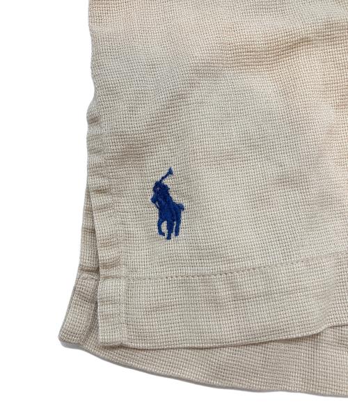 POLO RALPH LAUREN（ポロ・ラルフローレン）POLO RALPH LAUREN (ポロ・ラルフローレン) 90s半袖シャツ　CALDWELL ベージュ サイズ:Lの古着・服飾アイテム