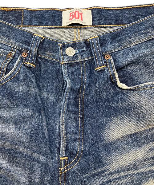 LEVI'S（リーバイス）LEVI'S (リーバイス) 00s 501デニムパンツ 2008年4月製 古着 インディゴ サイズ:W32×L32の古着・服飾アイテム