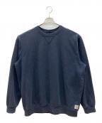 CarHarttカーハート）の古着「Loose Fit Midweight Crew Sweat」｜ネイビー