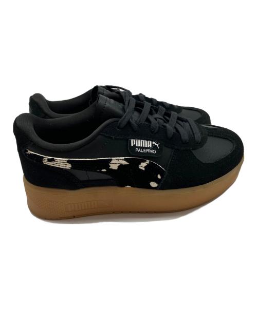 PUMA（プーマ）PUMA (プーマ) PALERMO ELEVATA WILD INSTINCT WNS ブラック サイズ:24.5の古着・服飾アイテム