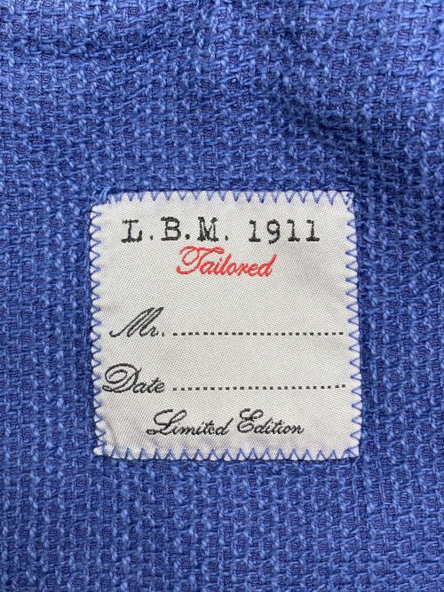 L.B.M.1911（エルビーエム1911）L.B.M.1911 (エルビーエム1911) テーラードジャケット ブルー サイズ:不明の古着・服飾アイテム