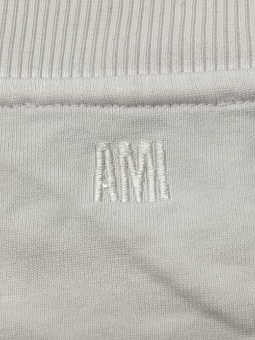 AMI Alexandre Mattiussi（アミアレクサンドルマテュッシ）AMI Alexandre Mattiussi (アミアレクサンドルマテュッシ) 長袖カットソー ホワイト サイズ:Lの古着・服飾アイテム