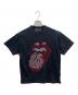 JACKROSE（ジャックローズ）の古着「半袖カットソー」｜ブラック×レッド