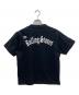 JACKROSE (ジャックローズ) THE ROLLING STONES (ザ ローリングストーンズ) 半袖カットソー ブラック×レッド サイズ:Ｍ：6000円