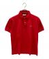 CHEMISE LACOSTE（シュミーズ ラコステ）の古着「70sポロシャツ」｜レッド