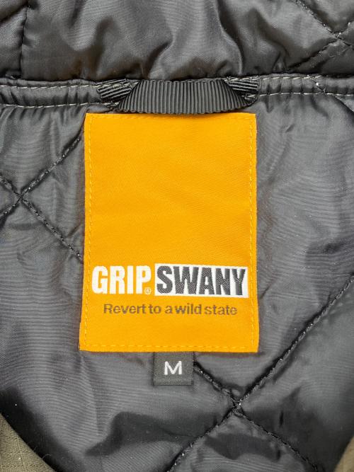 GRIP SWANY（グリップスワニー）GRIP SWANY (グリップスワニー) アウトドアウェア(ジャケット) カーキ×ブラック サイズ:Ｍの古着・服飾アイテム