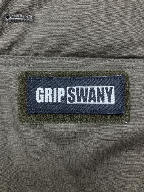 GRIP SWANY（グリップスワニー）GRIP SWANY (グリップスワニー) アウトドアウェア(ジャケット) カーキ×ブラック サイズ:Ｍの古着・服飾アイテム