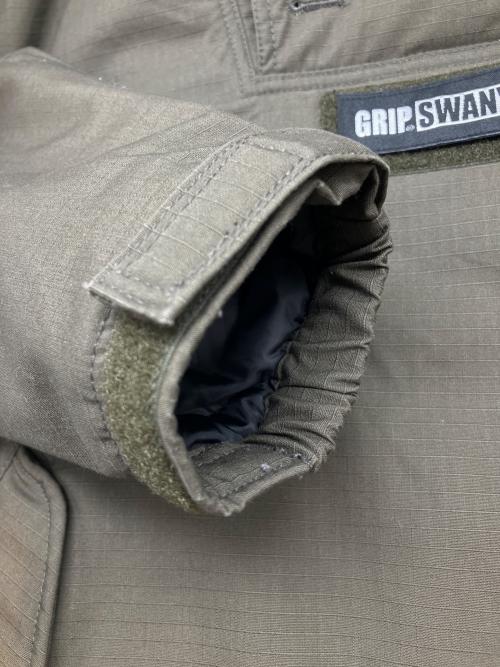 GRIP SWANY（グリップスワニー）GRIP SWANY (グリップスワニー) アウトドアウェア(ジャケット) カーキ×ブラック サイズ:Ｍの古着・服飾アイテム