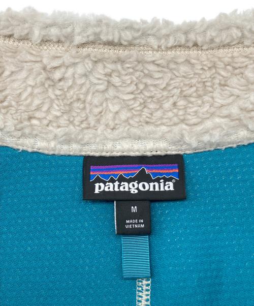 Patagonia（パタゴニア）Patagonia (パタゴニア) Classic RetroX フリース ベスト ホワイト×スカイブルー×インディゴ サイズ:Ｍの古着・服飾アイテム