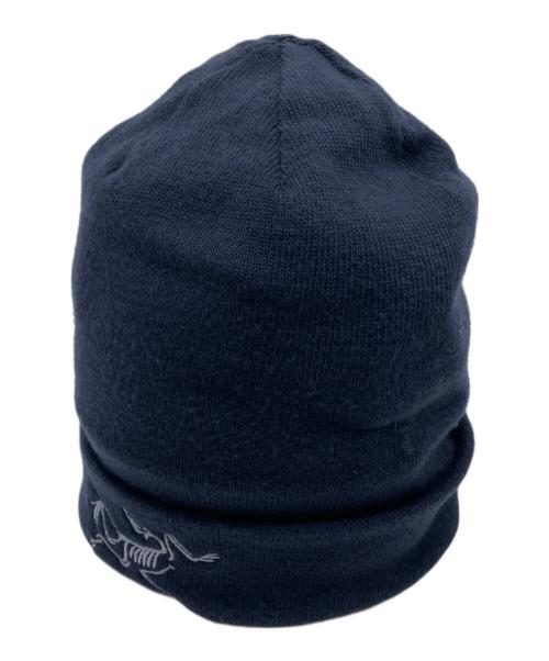 ARC'TERYX（アークテリクス）ARC'TERYX (アークテリクス) ニット帽 ネイビー×ブラックの古着・服飾アイテム