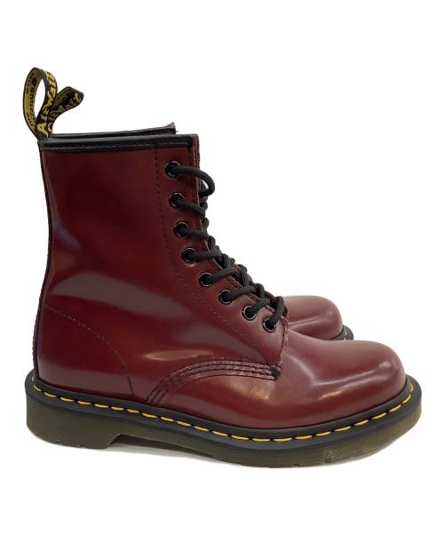 Dr.Martens（ドクターマーチン）Dr.Martens (ドクターマーチン) 8ホールブーツ ブラウン×ブラック サイズ:24の古着・服飾アイテム