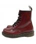 中古・古着 Dr.Martens (ドクターマーチン) 8ホールブーツ ブラウン×ブラック サイズ:24：11000円