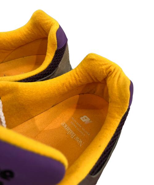 NEW BALANCE（ニューバランス）NEW BALANCE (ニューバランス) 	NEW BALANCE ベージュ×パープル サイズ:27.5の古着・服飾アイテム
