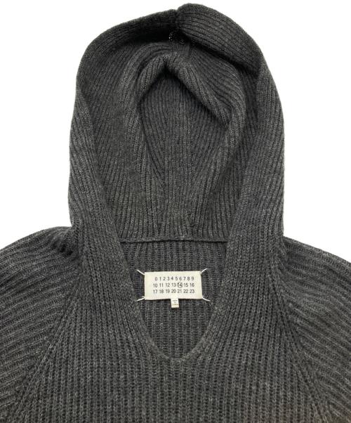 Maison Margiela（メゾンマルジェラ）Maison Margiela (メゾンマルジェラ) 厚手ニット　ジョン・ガリアーノ期 グレー サイズ:XLの古着・服飾アイテム