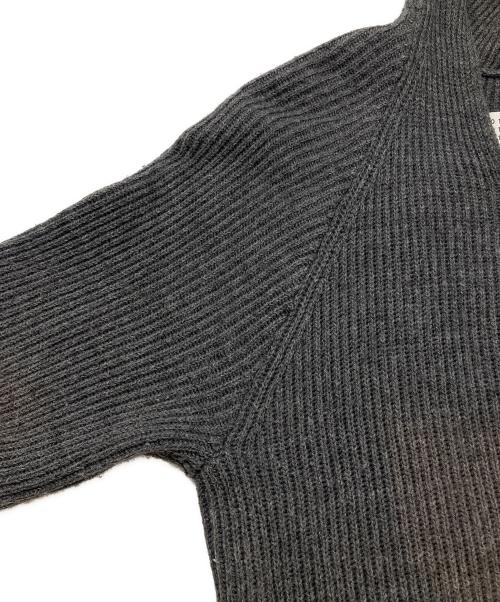 Maison Margiela（メゾンマルジェラ）Maison Margiela (メゾンマルジェラ) 厚手ニット　ジョン・ガリアーノ期 グレー サイズ:XLの古着・服飾アイテム