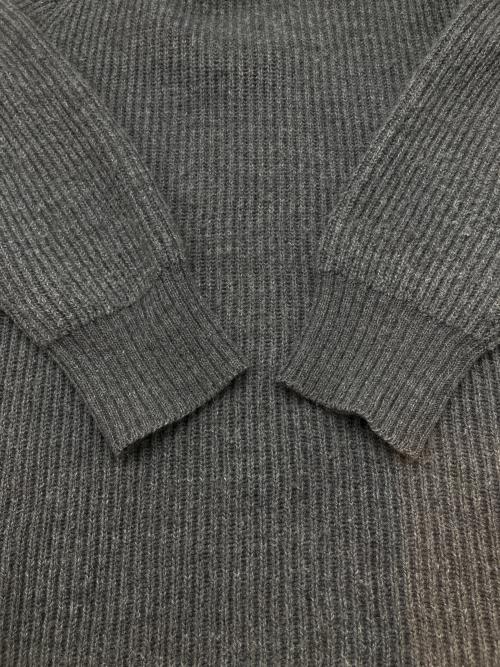Maison Margiela（メゾンマルジェラ）Maison Margiela (メゾンマルジェラ) 厚手ニット　ジョン・ガリアーノ期 グレー サイズ:XLの古着・服飾アイテム