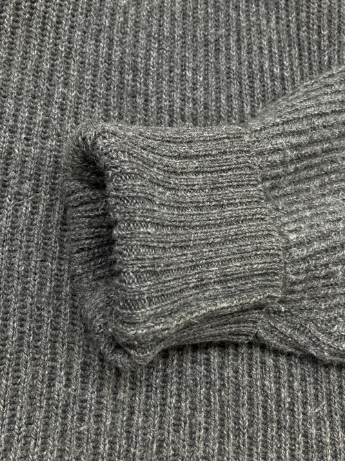 Maison Margiela（メゾンマルジェラ）Maison Margiela (メゾンマルジェラ) 厚手ニット　ジョン・ガリアーノ期 グレー サイズ:XLの古着・服飾アイテム