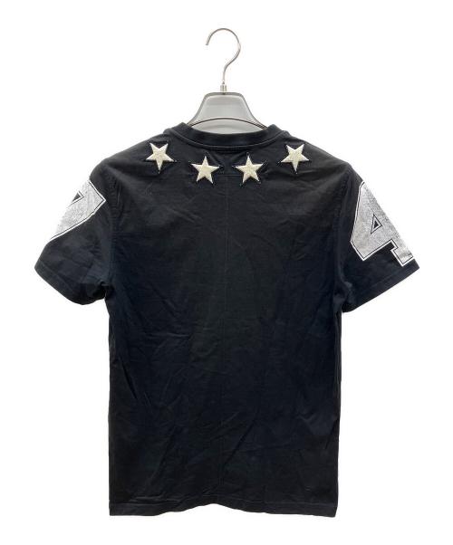GIVENCHY（ジバンシィ）GIVENCHY (ジバンシィ) 半袖カットソー　スター ブラック×ホワイト サイズ:XSの古着・服飾アイテム