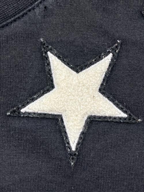 GIVENCHY（ジバンシィ）GIVENCHY (ジバンシィ) 半袖カットソー　スター ブラック×ホワイト サイズ:XSの古着・服飾アイテム