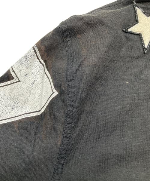 GIVENCHY（ジバンシィ）GIVENCHY (ジバンシィ) 半袖カットソー　スター ブラック×ホワイト サイズ:XSの古着・服飾アイテム