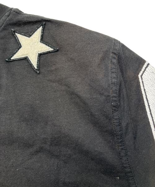 GIVENCHY（ジバンシィ）GIVENCHY (ジバンシィ) 半袖カットソー　スター ブラック×ホワイト サイズ:XSの古着・服飾アイテム