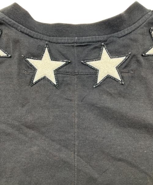 GIVENCHY（ジバンシィ）GIVENCHY (ジバンシィ) 半袖カットソー　スター ブラック×ホワイト サイズ:XSの古着・服飾アイテム