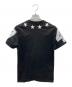GIVENCHY (ジバンシィ) 半袖カットソー　スター ブラック×ホワイト サイズ:XS：12000円