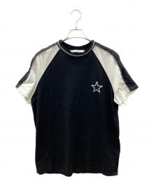 GIVENCHY（ジバンシィ）の古着「半袖カットソー」｜ブラック×ホワイト
