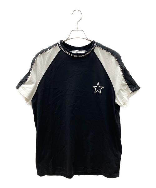 GIVENCHY（ジバンシィ）GIVENCHY (ジバンシィ) 半袖カットソー ブラック×ホワイト サイズ:XSの古着・服飾アイテム