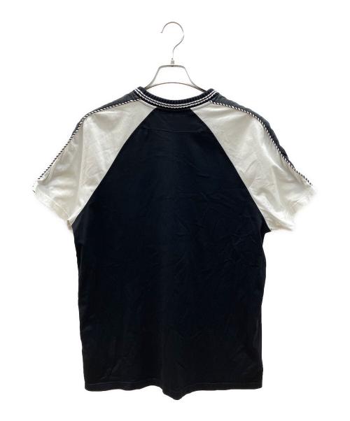 GIVENCHY（ジバンシィ）GIVENCHY (ジバンシィ) 半袖カットソー ブラック×ホワイト サイズ:XSの古着・服飾アイテム